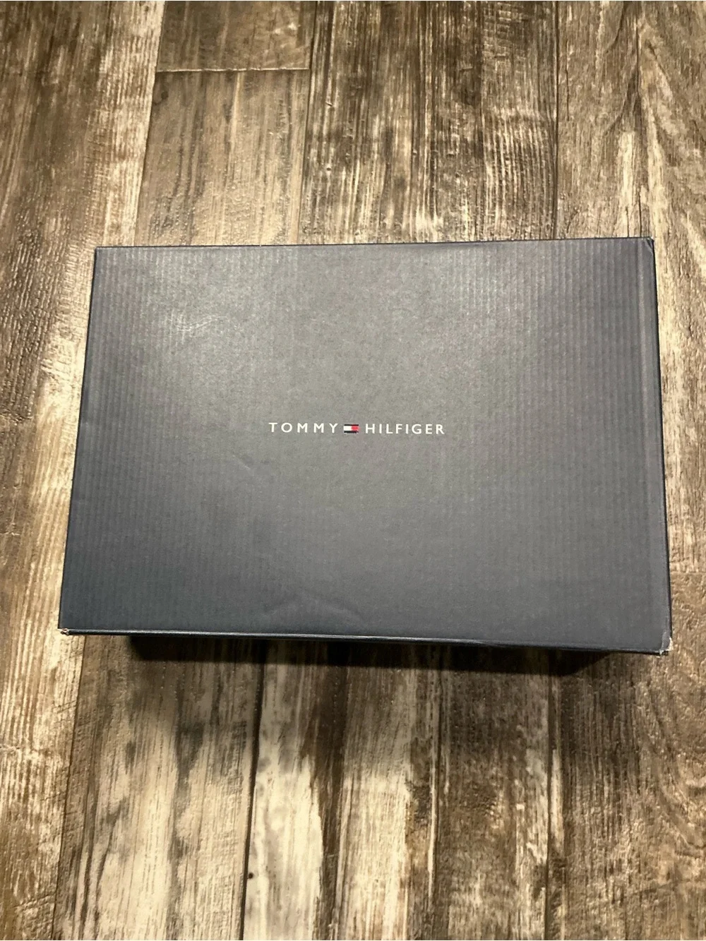 Tommy Hilfiger Black Chukka Boot with Brown Sole Trim Size 9